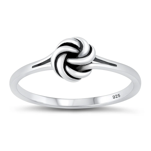 Sterling Knot Ring