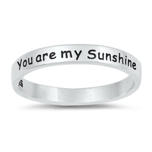 Sterling Sunshine Ring