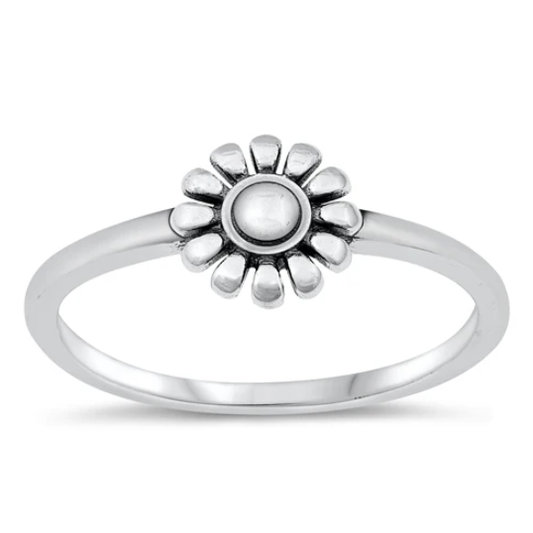 Sterling Daisy Ring