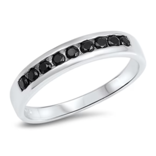 Sterling CZ Band