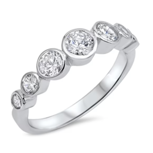 Sterling CZ Band