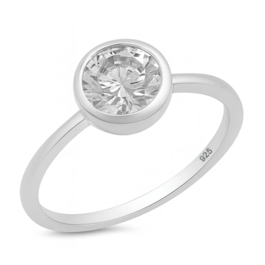 Sterling CZ Ring