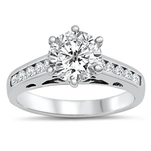 Sterling CZ Ring