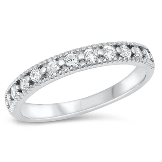 Sterling CZ Band