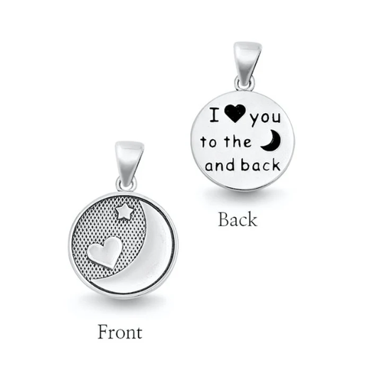 Sterling Moon Pendant