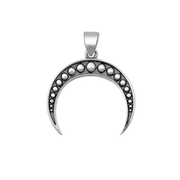 Sterling Moon Pendant