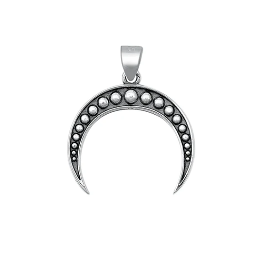 Sterling Moon Pendant