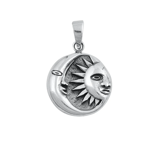 Sterling Moon Pendant