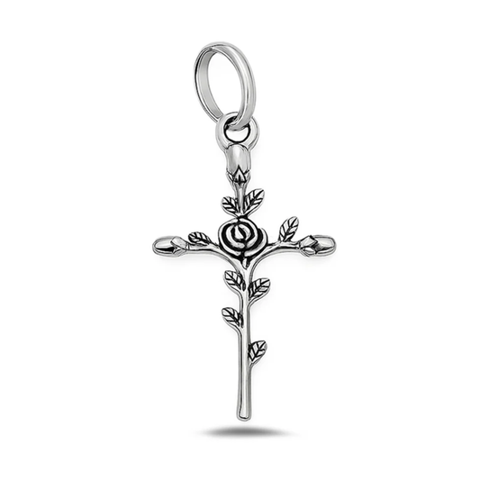 Sterling Cross Pendant