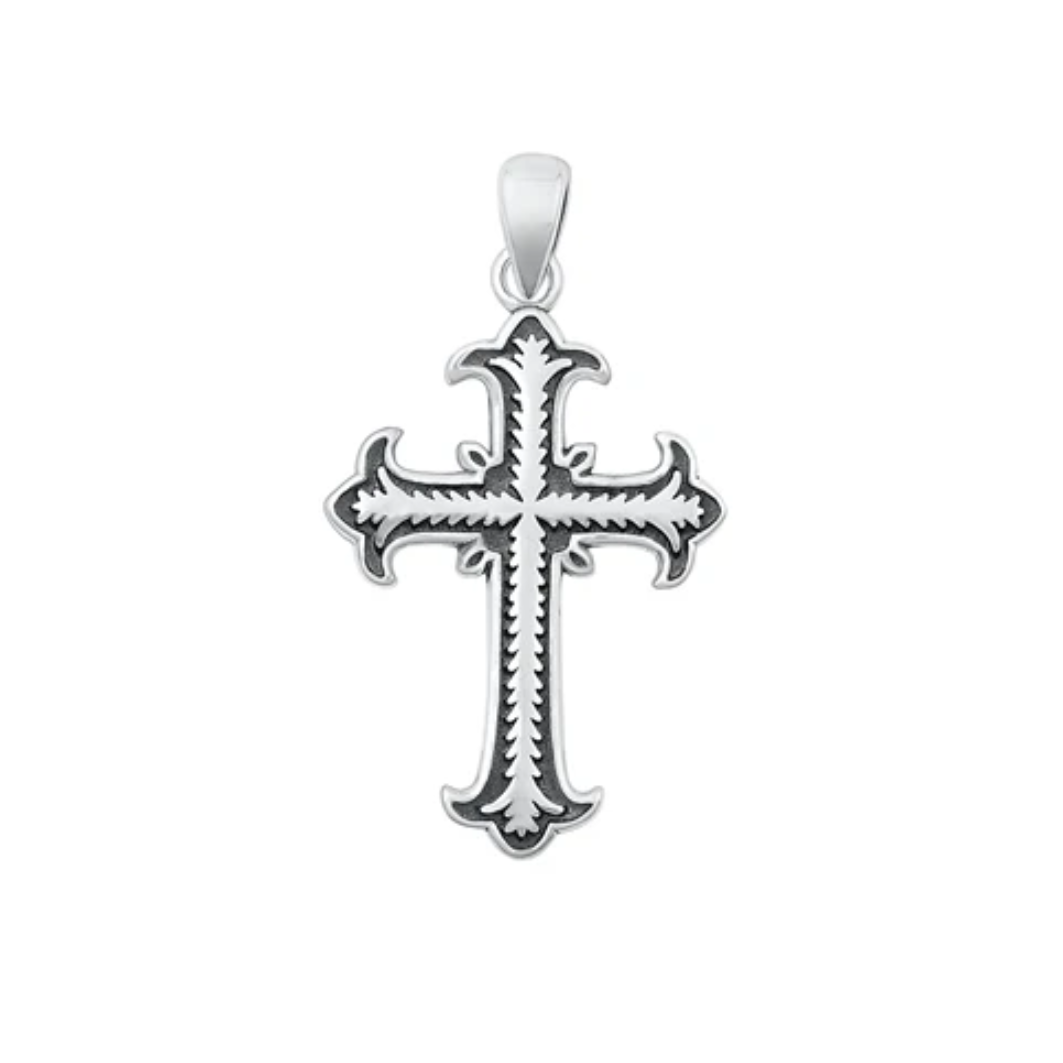 Sterling Cross Pendant