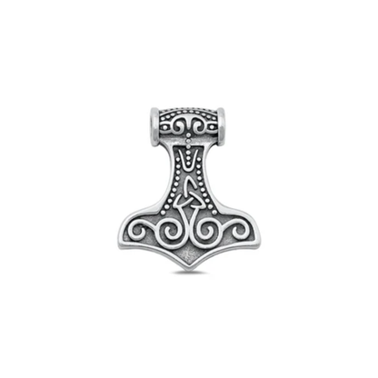 Sterling Hammer Pendant