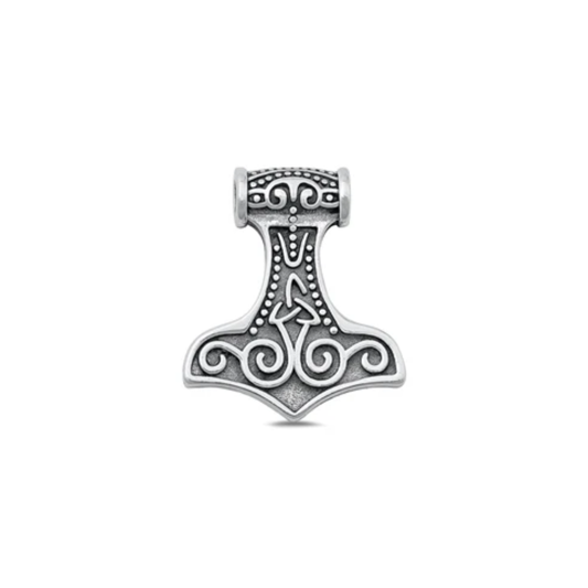 Sterling Hammer Pendant