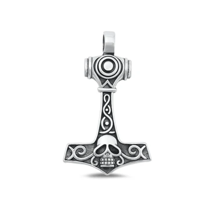Sterling Hammer Pendant