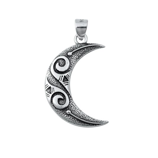 Sterling Moon Pendant