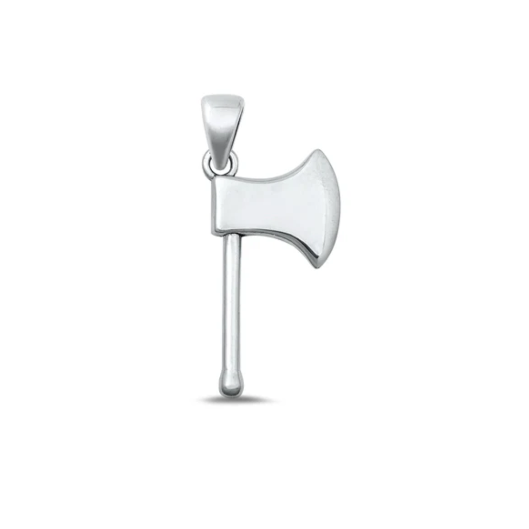 Sterling Axe Pendant