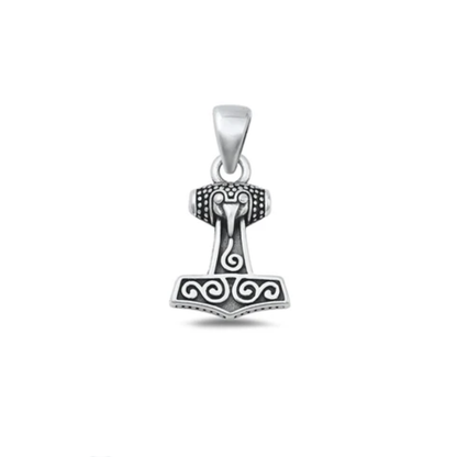 Sterling Hammer Pendant