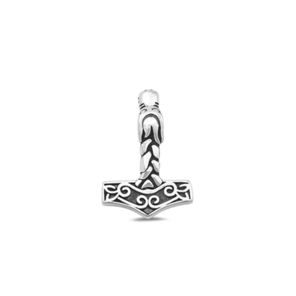 Sterling Hammer Pendant