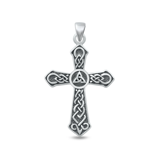 Sterling Cross Pendant