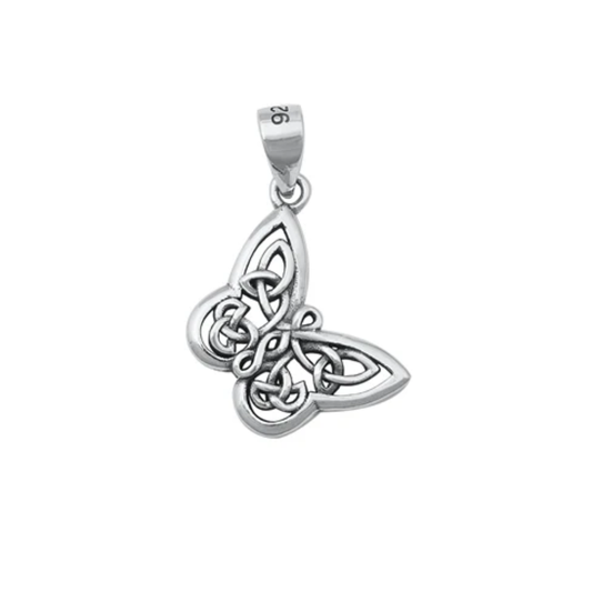 Sterling Butterfly Pendant