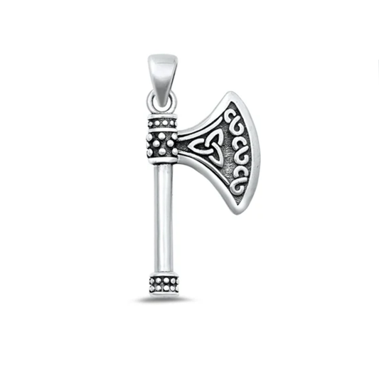 Sterling Axe Pendant