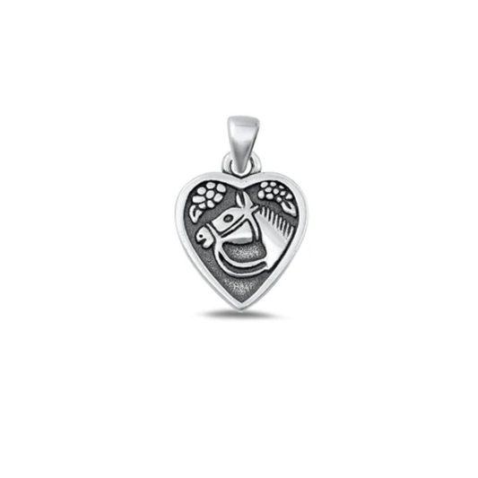 Sterling Horse Pendant