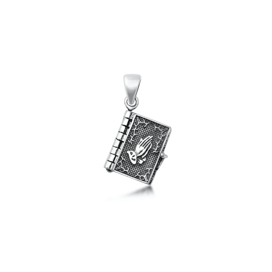 Sterling Prayer Pendant