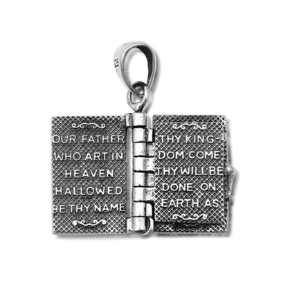 Sterling Prayer Pendant