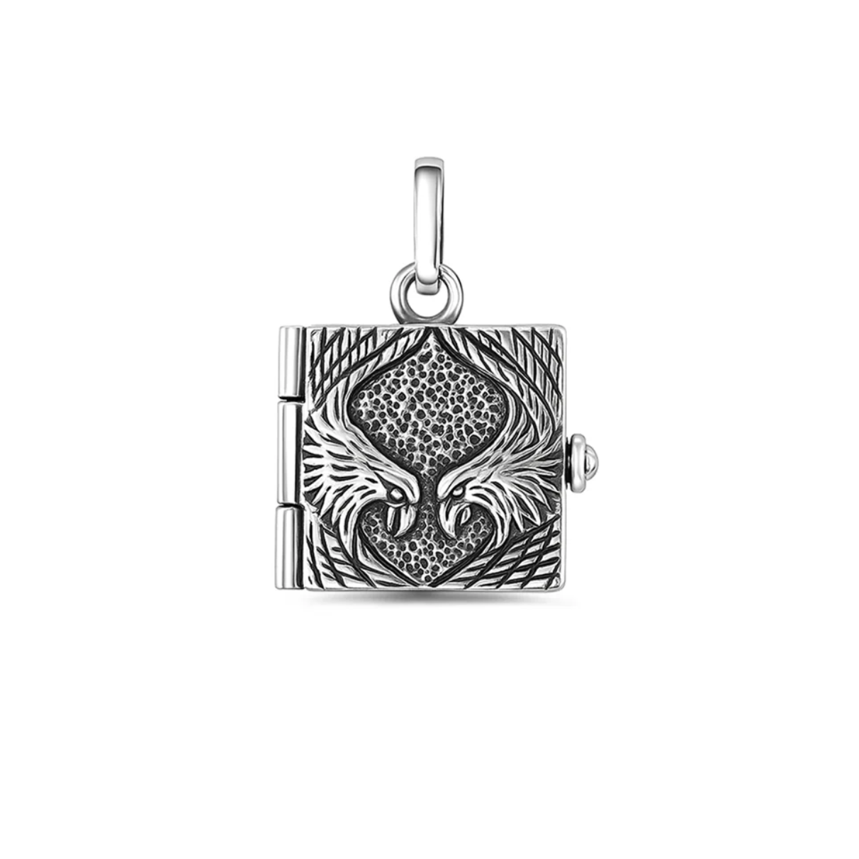 Sterling Eagle Locket