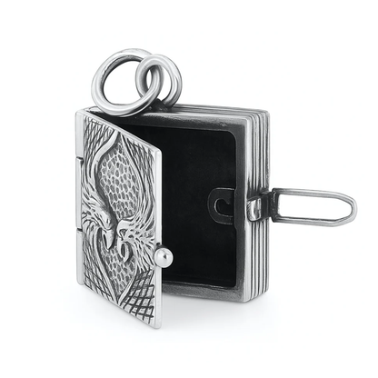 Sterling Eagle Locket