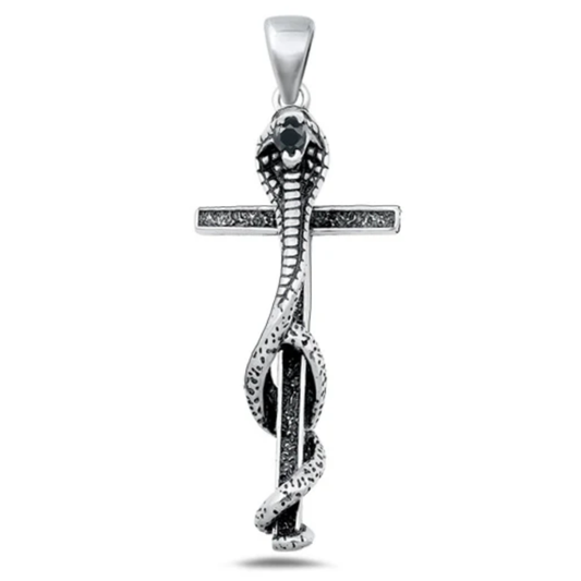Sterling Cross Pendant