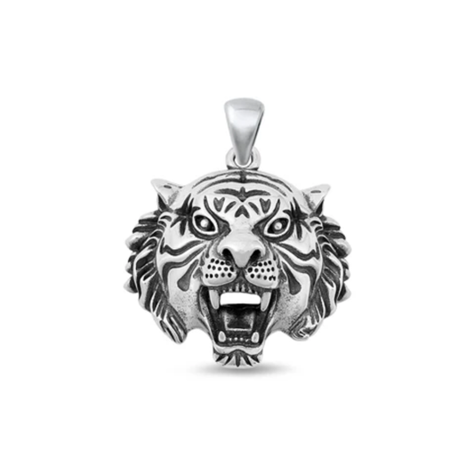 Sterling Tiger Pendant