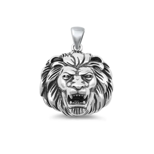 Sterling Lion Pendant