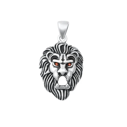 Sterling Lion Pendant