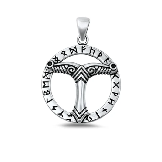 Sterling Irminsul Pendant