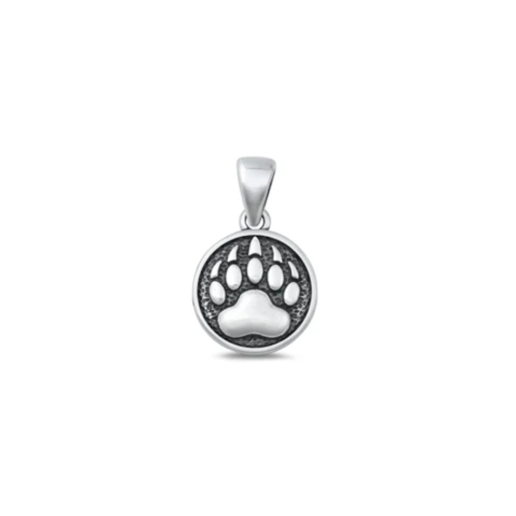 Sterling Bear Pendant