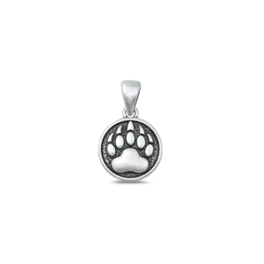 Sterling Bear Pendant