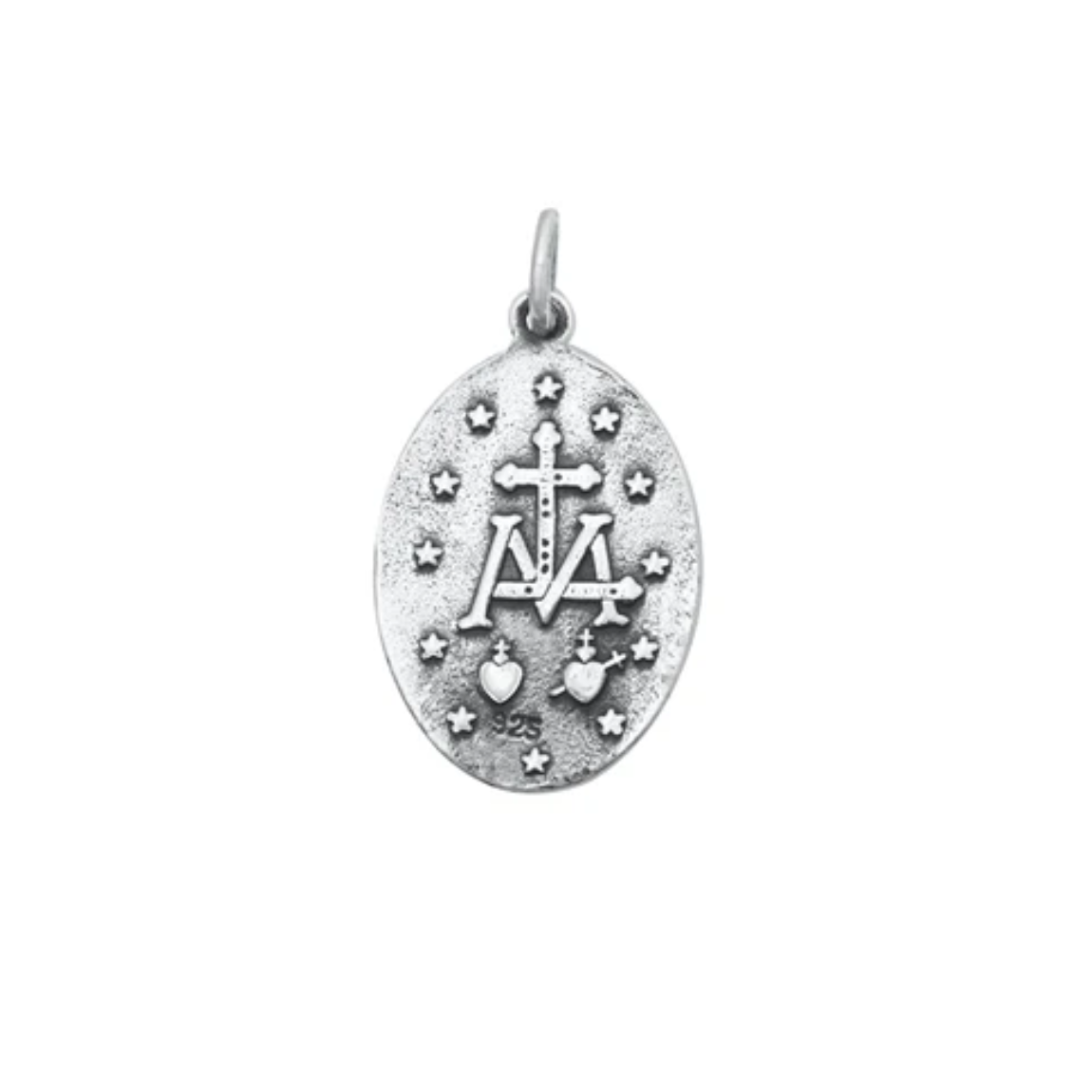 Sterling Jesus Pendant
