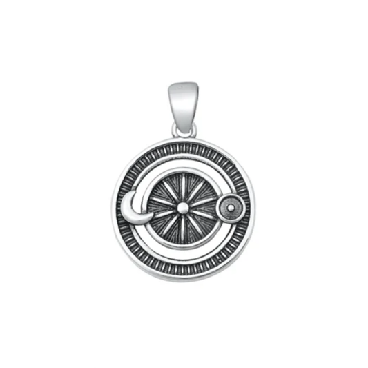Sterling Astrology Pendant