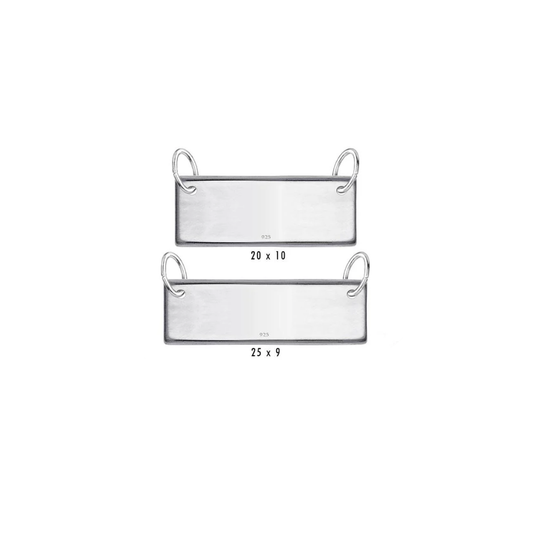 Sterling Bar Pendant