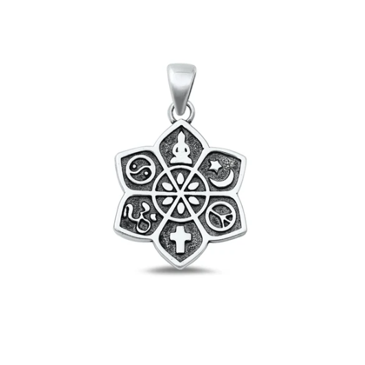 Sterling Co-Exist Pendant