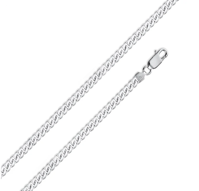 Sterling Miami Cuban Bracelet