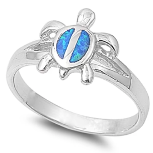 Sterling Opal Ring