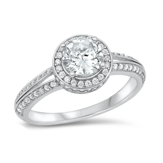 Sterling CZ Ring