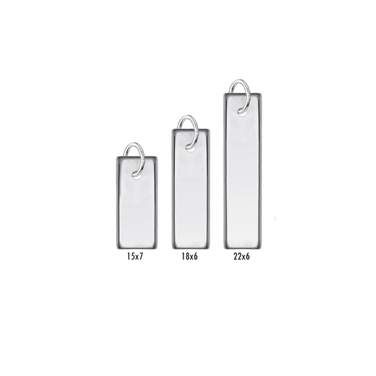 Sterling Bar Pendant