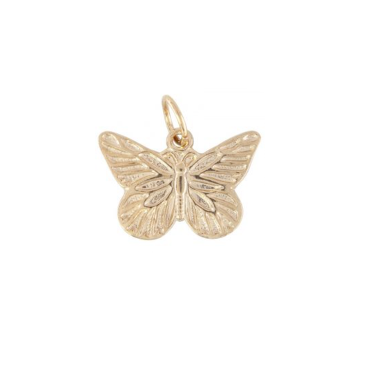 Gold Fill Butterfly Pendant