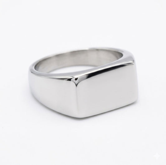 Steel Signet Ring