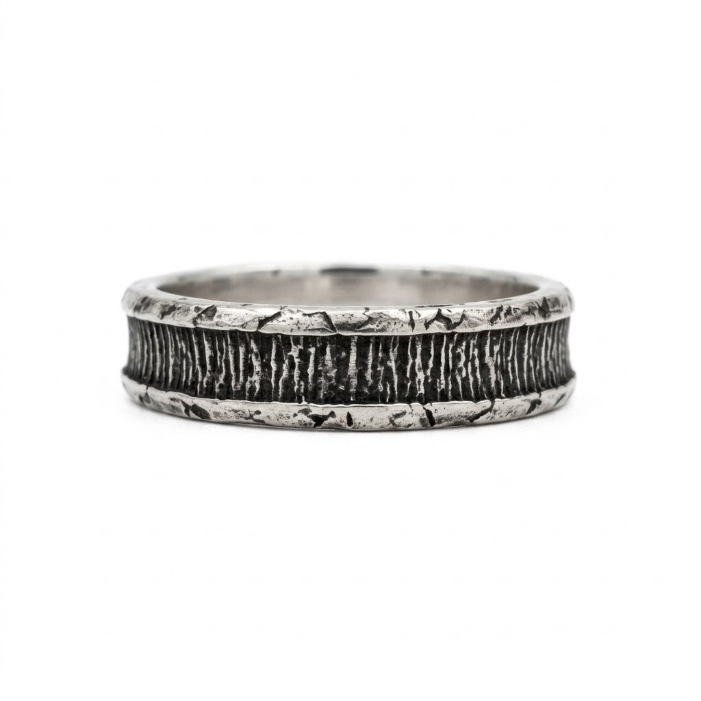 Steel Cracked Ring