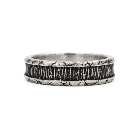 Steel Cracked Ring