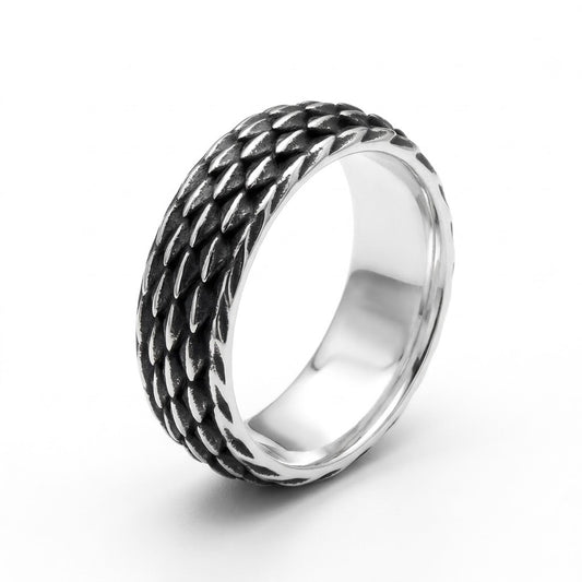 Steel Dragon Ring